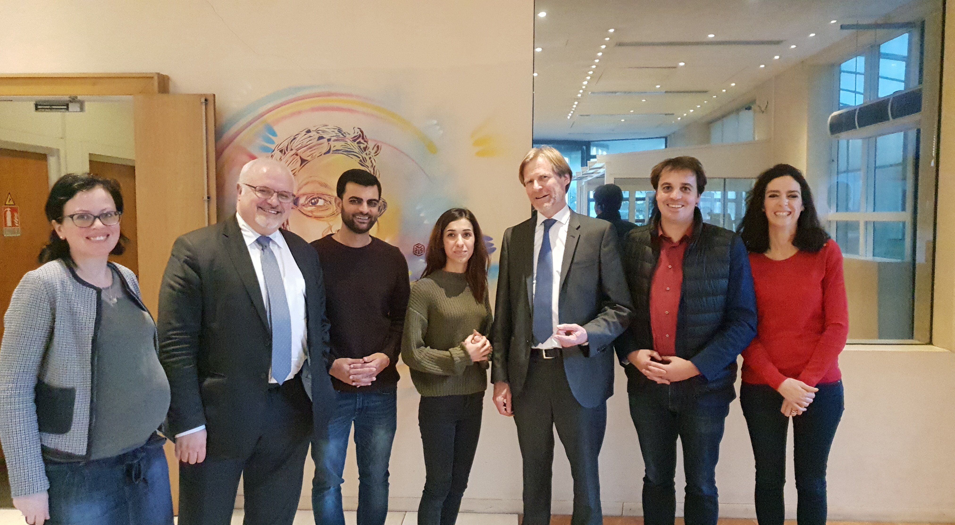 CAP International in support of Nadia Murad: advocacy, meetings and strong commitment