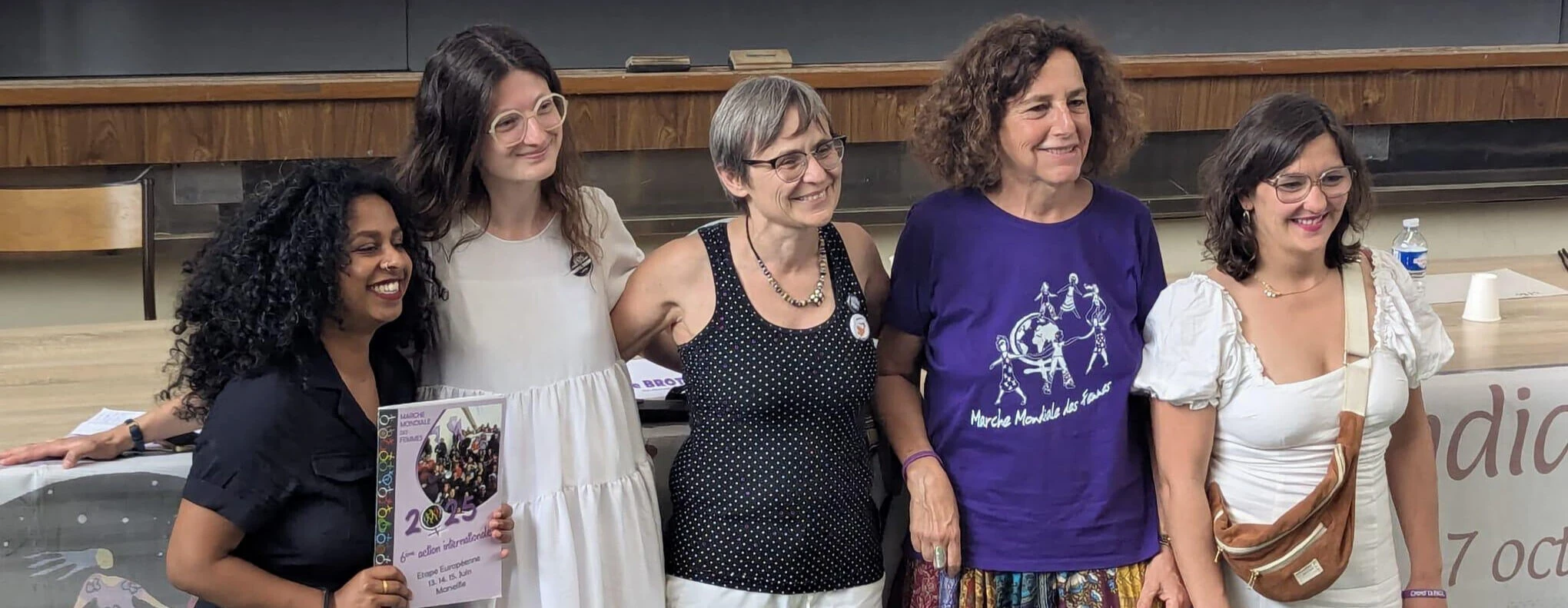 CAP International at the World March of Women: prostitution &amp; armed conflicts