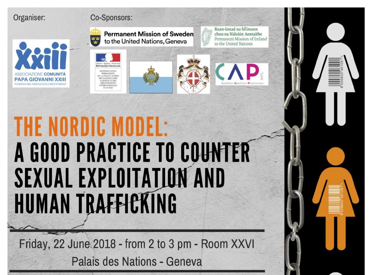 Genève : Participation au Conseil des droits de l'homme de l'ONU et co-parrainage d'un événement parallèle